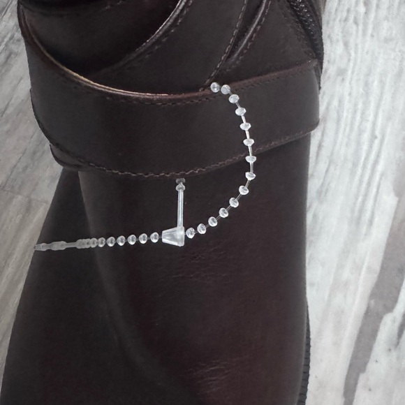 Vionic Holden Thea Ankle Waterproof Leather Upper Zip Ankle Boot Brown Size 6.5 - Picture 9 of 12